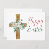 Happy Easter Briefkaart (Voorkant / Achterkant)