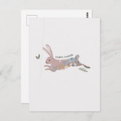 Happy Easter Briefkaart (Voorkant / Achterkant)