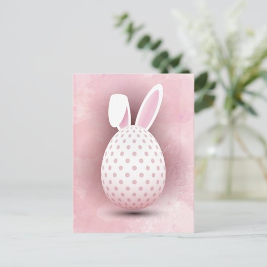 Happy Easter Briefkaart (Staand voorkant)