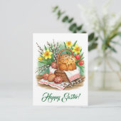 Happy Easter Briefkaart (Staand voorkant)