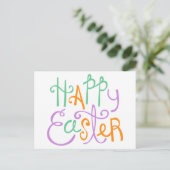 Happy Easter Briefkaart (Staand voorkant)