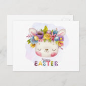 Happy Easter Briefkaart (Voorkant / Achterkant)