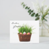 Happy Easter Briefkaart (Staand voorkant)