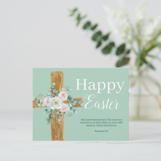 Happy Easter Briefkaart (Staand voorkant)