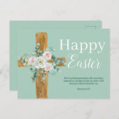 Happy Easter Briefkaart (Voorkant / Achterkant)