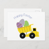 Happy Easter Briefkaart (Voorkant / Achterkant)