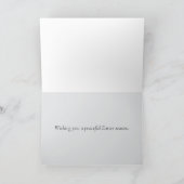 Happy Easter Brother Cottontail konijnen voorjaar Kaart (Binnen)