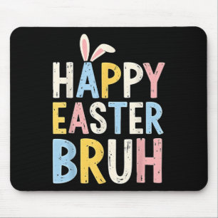 Happy Easter Bruh Meme Funny Bunny Eggs Tiener Jon Muismat