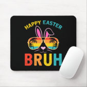 Happy Easter Bruh Shirt Bruh Meme Grappig Gezegde  Muismat (Met muis)