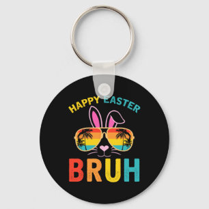 Happy Easter Bruh Shirt Bruh Meme Grappig Gezegde  Sleutelhanger