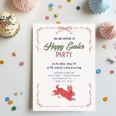 Happy Easter Brunch en Egg Hunt Uitnodiging