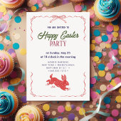 Happy Easter Brunch en Egg Hunt Uitnodiging