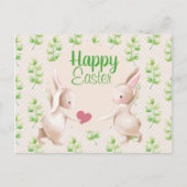 Happy Easter Bunnies Briefkaart (Voorkant)
