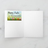 Happy Easter Bunnies Feestdagen Kaart (Binnen)