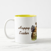 Happy Easter Bunnies Koffie Mok (Links)