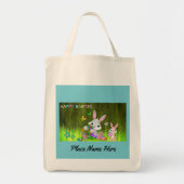 Happy Easter Bunnies Tote Bag (Voorkant)