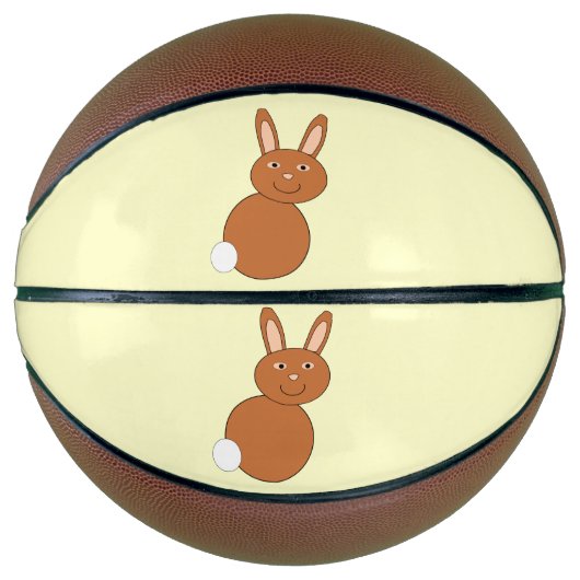 Happy Easter Bunny Basketballen (Voorkant)