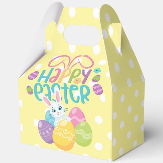 Happy Easter Bunny Bedankdoosjes (Voorkant)
