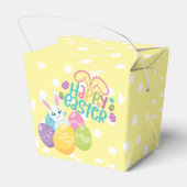Happy Easter Bunny Bedankdoosjes (Achterkant)