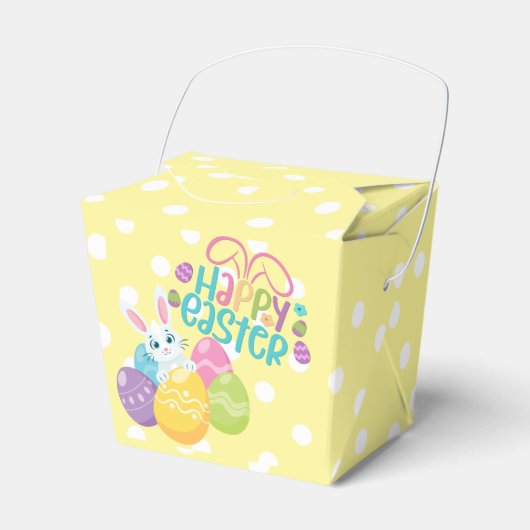 Happy Easter Bunny Bedankdoosjes (Voorkant Zijde)