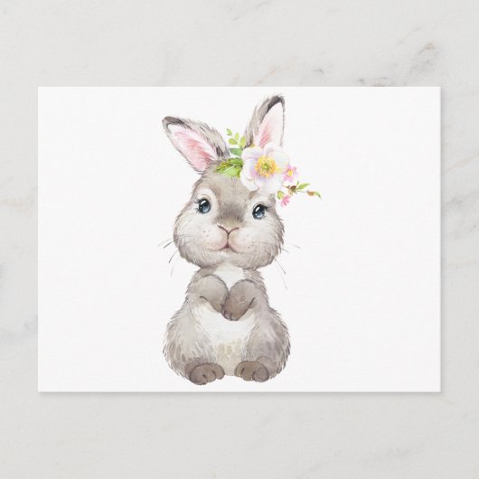 Happy Easter Bunny Briefkaart (Voorkant)