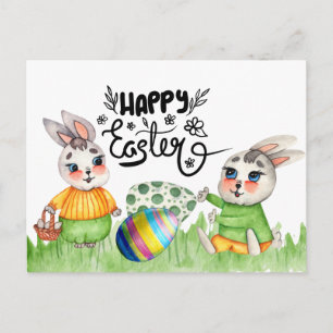 Happy Easter Bunny Briefkaart
