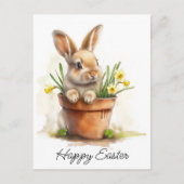 Happy Easter Bunny Briefkaart (Voorkant)