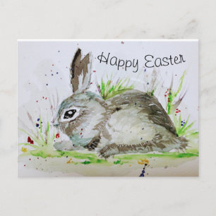 Happy Easter bunny Briefkaart