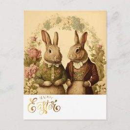 Happy Easter  Bunny Briefkaart