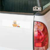 Happy Easter Bunny Bumpersticker (Op Truck)