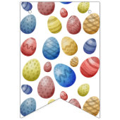 Happy Easter Bunny Bunting Flags – Voorjaarsbanner Vlaggetjes (Tweede vlag)