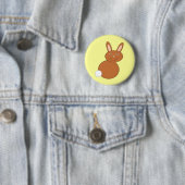 Happy Easter Bunny Button (In situ)