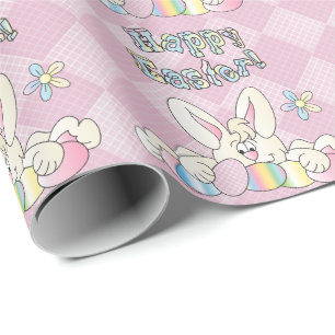 Happy Easter Bunny Cadeaupapier