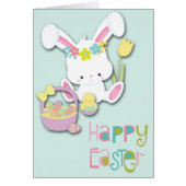 Happy Easter Bunny, Chick en Basket (Voorkant)