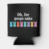 Happy Easter Bunny Christelijk Religieus Carnaval Blikjeskoeler (Voorkant)