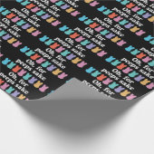 Happy Easter Bunny Christelijk Religieus Carnaval Cadeaupapier (Hoek)