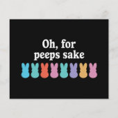 Happy Easter Bunny Christelijk Religieus Carnaval Flyer (Voorkant)