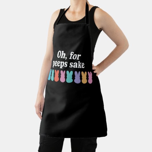 Happy Easter Bunny Christelijk Religieus Carnaval Schort (Insitu)