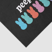 Happy Easter Bunny Christelijk Religieus Carnaval Tissuepapier (Detail)