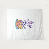 Happy Easter Bunny collectie 2 Wandkleed (Voorkant (horizontaal))
