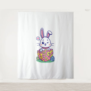 Happy Easter Bunny collectie 2 Wandkleed