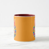 Happy Easter Bunny – Colorful Spring Art caneca Mok (Midden)
