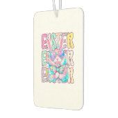 Happy Easter Bunny Coquette Bow Preppy Easter Day  Luchtverfrisser (Links)