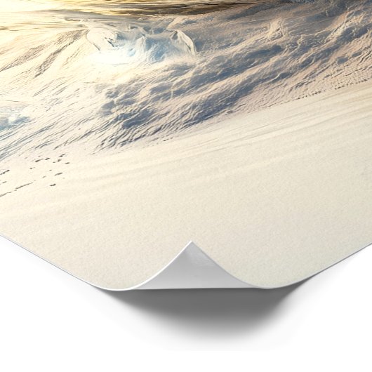 Happy Easter Bunny Cross Religie Poster (Hoek)