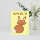 Happy Easter Bunny Custom Briefkaart (Staand voorkant)