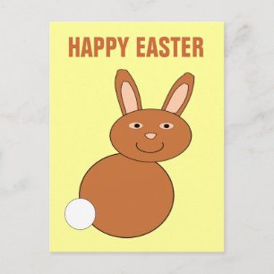 Happy Easter Bunny Custom Briefkaart
