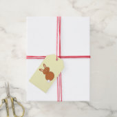 Happy Easter Bunny Custom Gift Labels Cadeaulabel (Met Touw)