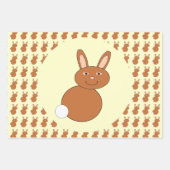Happy Easter Bunny Custom Inpakpapier Vel (Voorkant)