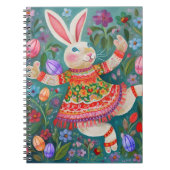 Happy Easter Bunny Dance Notitieboek (Voorkant)