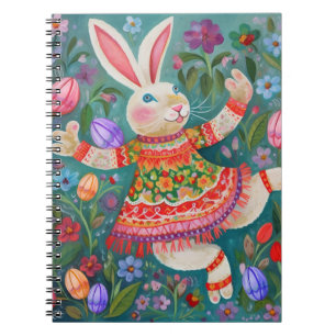 Happy Easter Bunny Dance Notitieboek